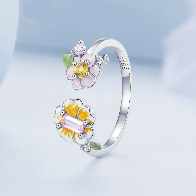 Ring met Bloemen