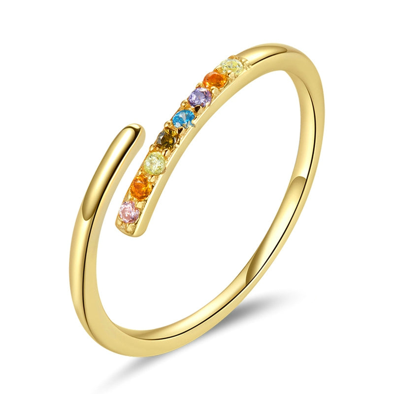 Regenboog Veretta Ring