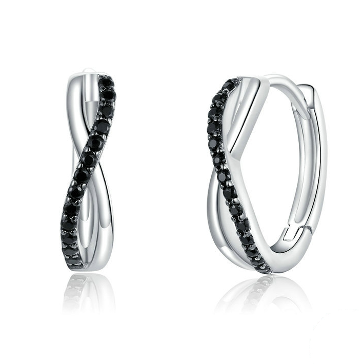 Infinity Hoop Oorbellen