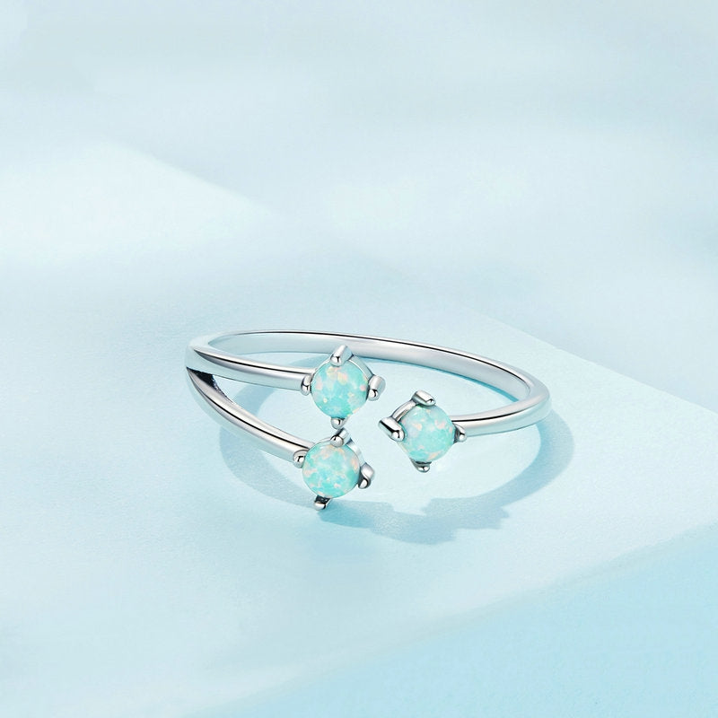 Opaal Trio Ring