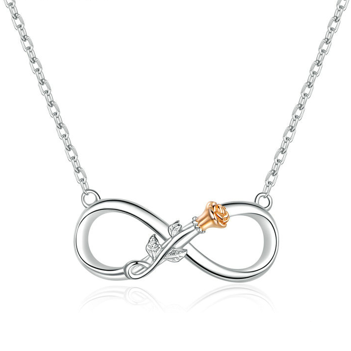 Roze Infinity ketting