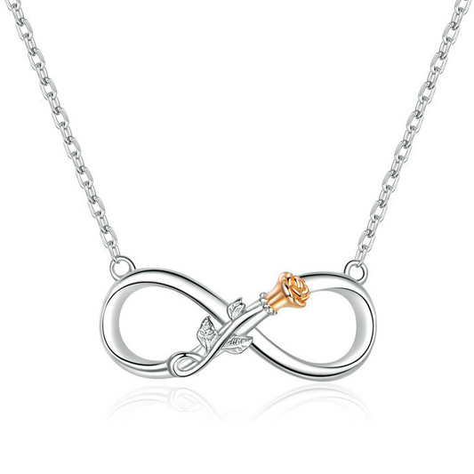 Roze Infinity ketting