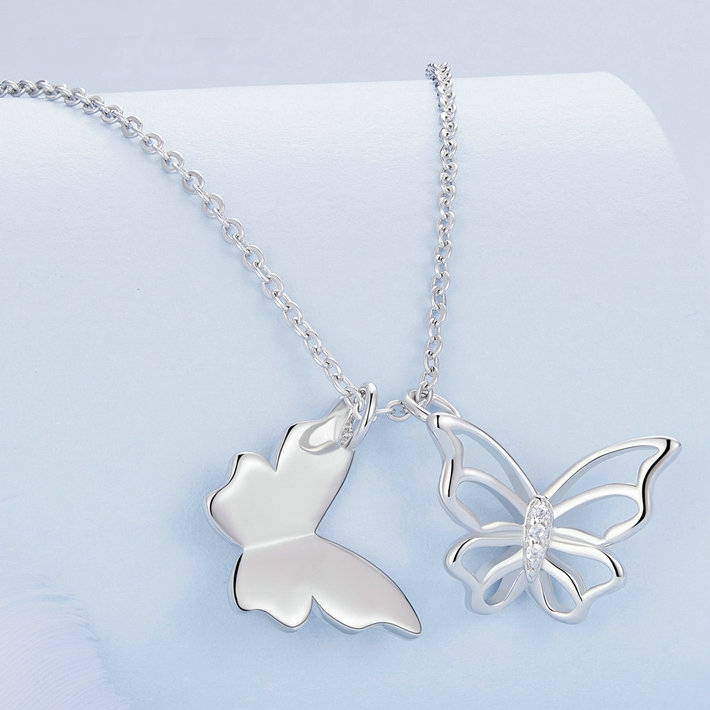 [OOS] Twee vlinders ketting