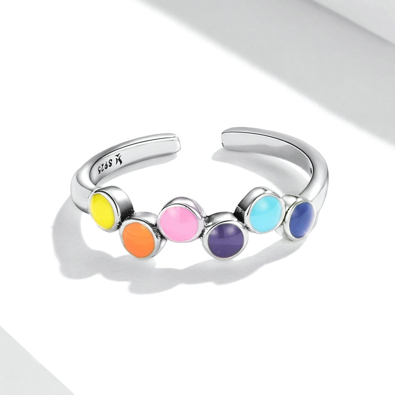 [OOS] Gekleurde bubbels ring